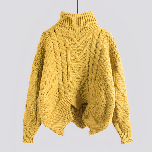 Claudia - Elegante Gola Alta para Mulheres