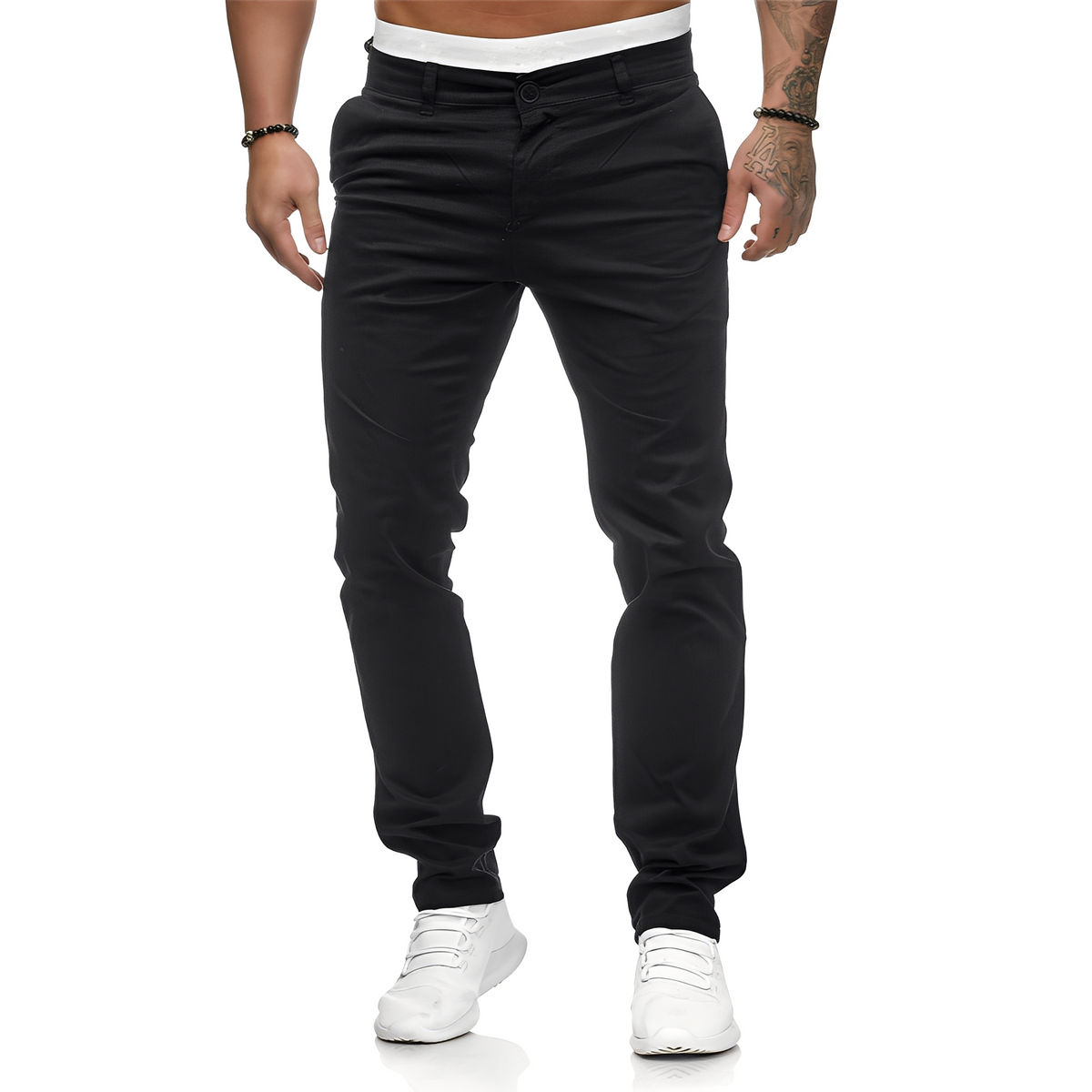 Colby - Calça confortável de corte estreito