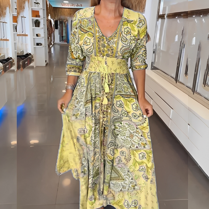 Sébire - Elegantes Kleid mit V-Ausschnitt für Damen