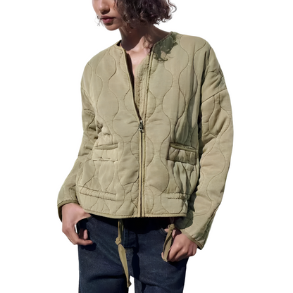 Chloe - Elegant loose padded jacket for women