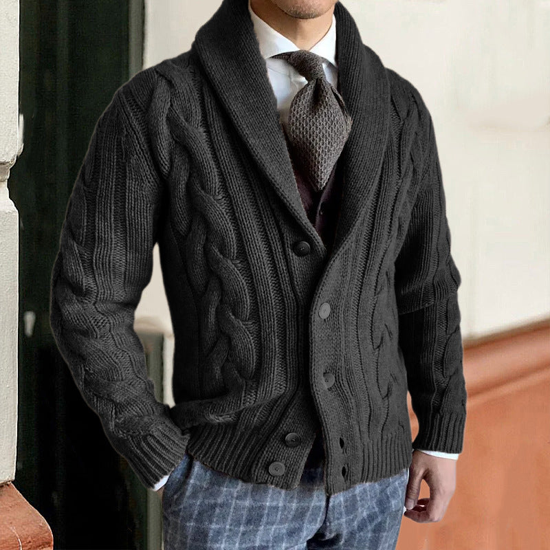Archie - Elegant Knitted Jacket for Men