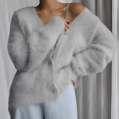 Emberly - Casual, solto pulôver de cashmere para mulheres