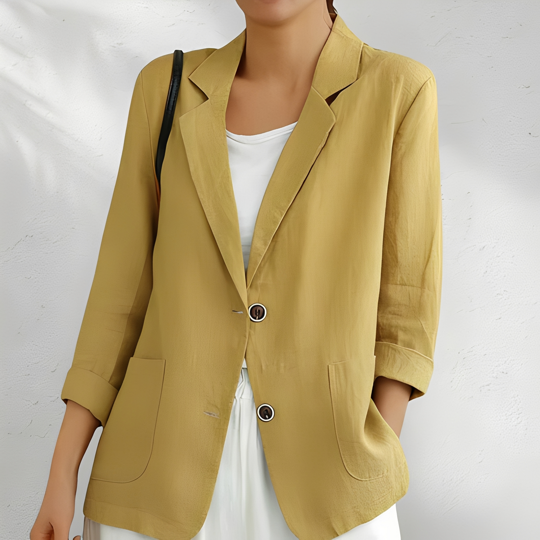 Divinna - Blazer de verão descontraído para mulher
