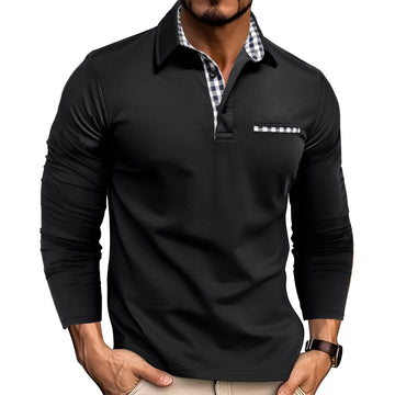 Jimmy - Camisa de mangas compridas, quente e casual
