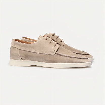 Andrew - Casual flat suede shoes for men