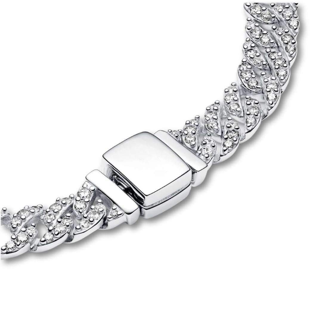 Soraya – Bracelete corrente cubana refinado