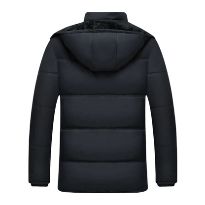 Hugo – Black Winter Coat for Men