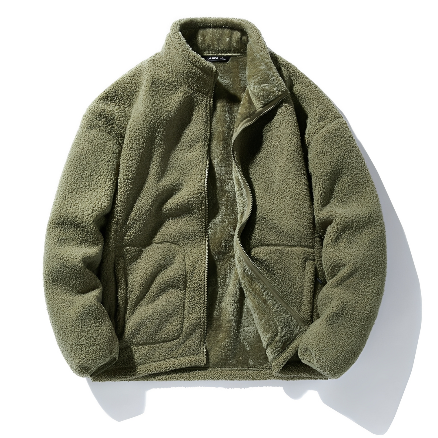 Gary - Warm, thick wool coat for men