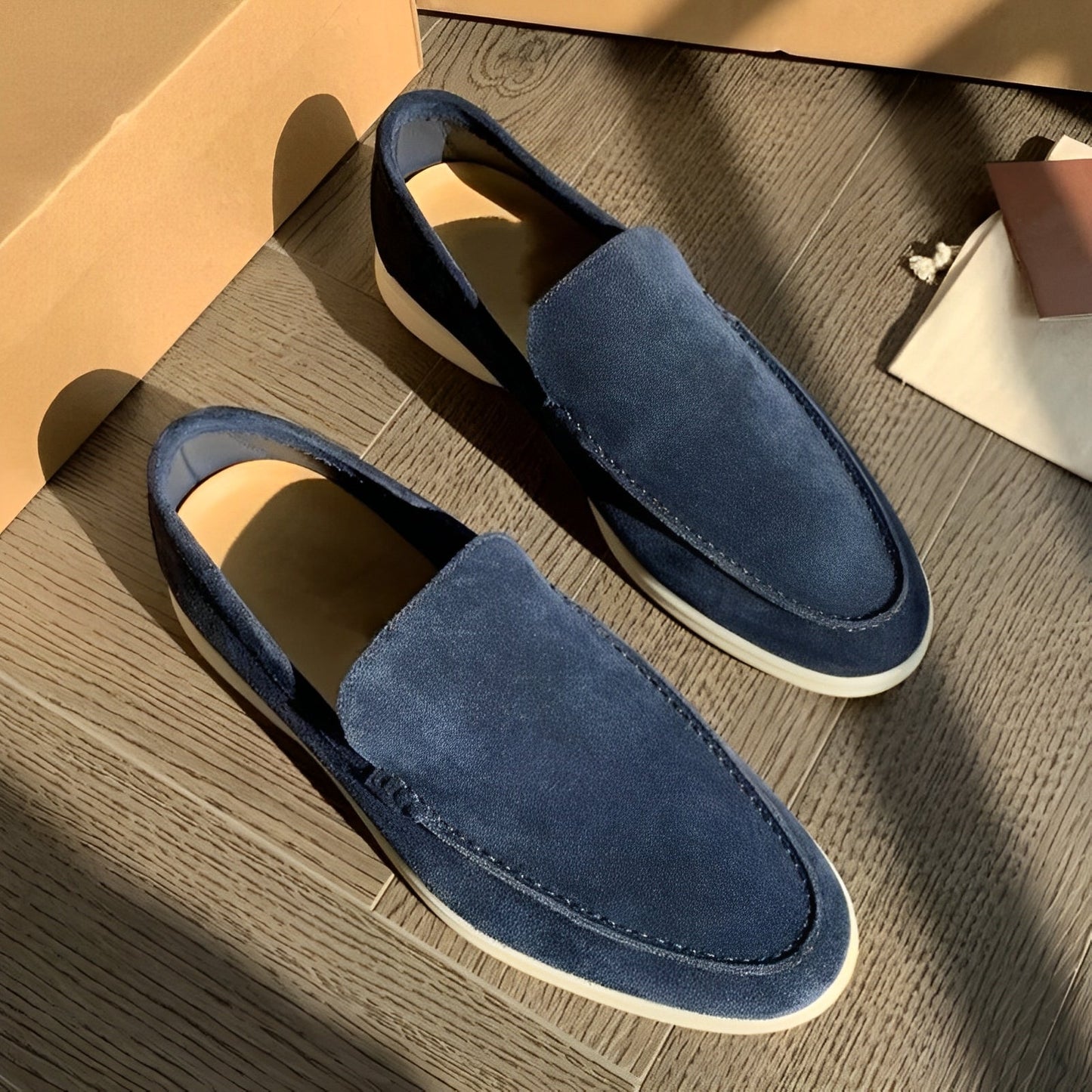 Dominick - Suede leather shoes for men