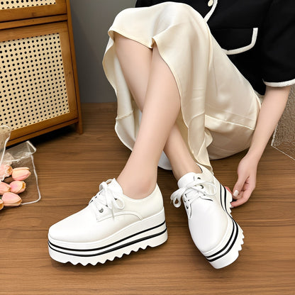 Joanne - Modern Raised-sole Shoes with Thick Sole for Women