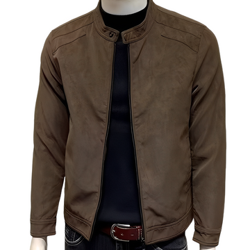 Aaron - Elegante Jaqueta de Camurça para Homens