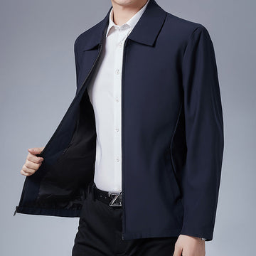Patrick - Casaco formal casual com colarinho de lapela para homens