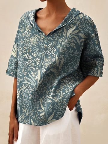 Angie - Blusa casual e folgada para mulheres