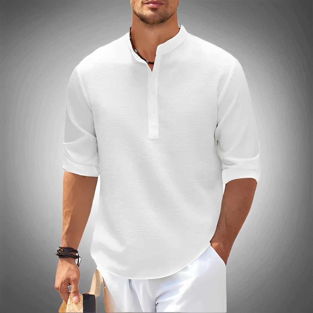 Adriennes - Camiseta de manga comprida confortável