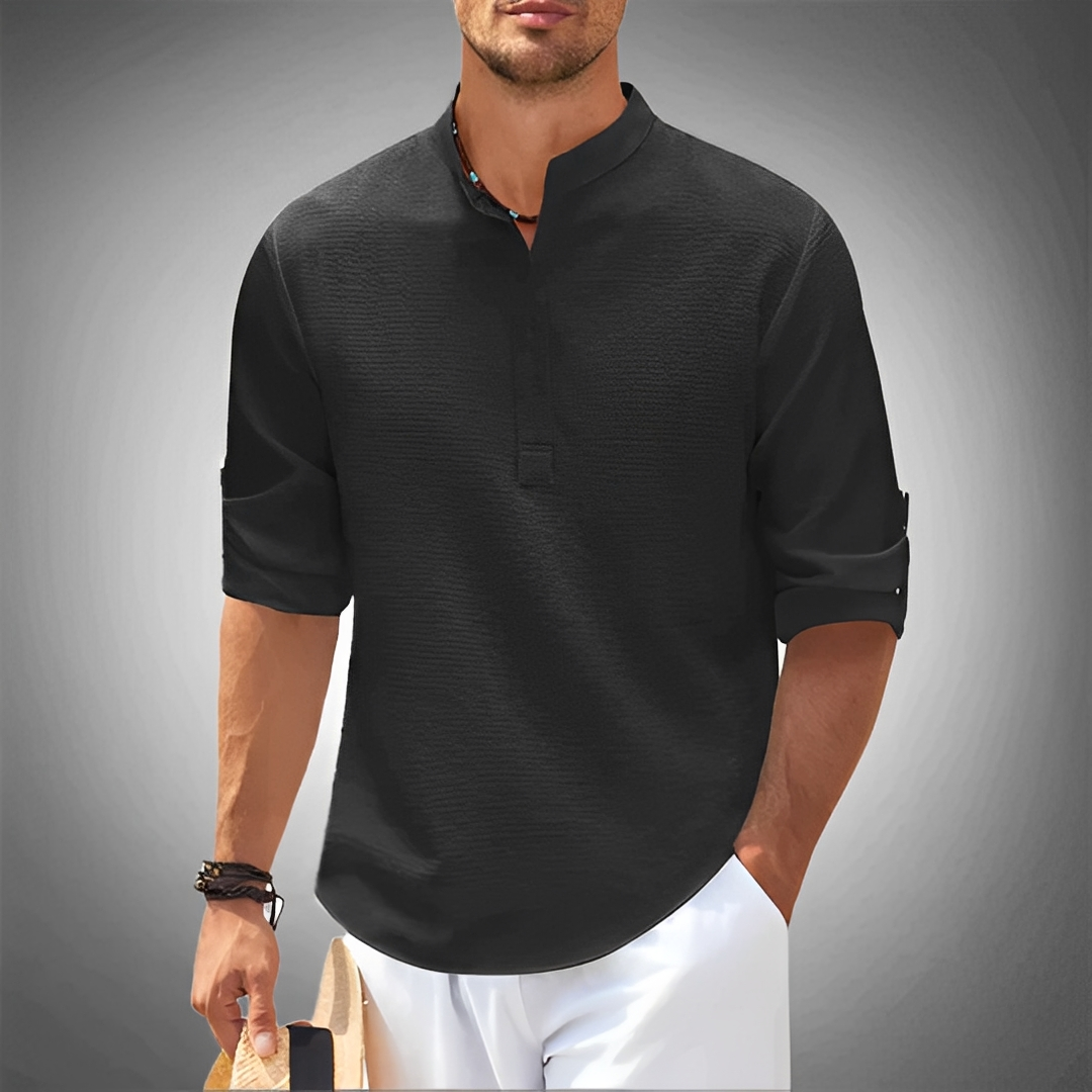 Adriennes - Camiseta de manga comprida confortável