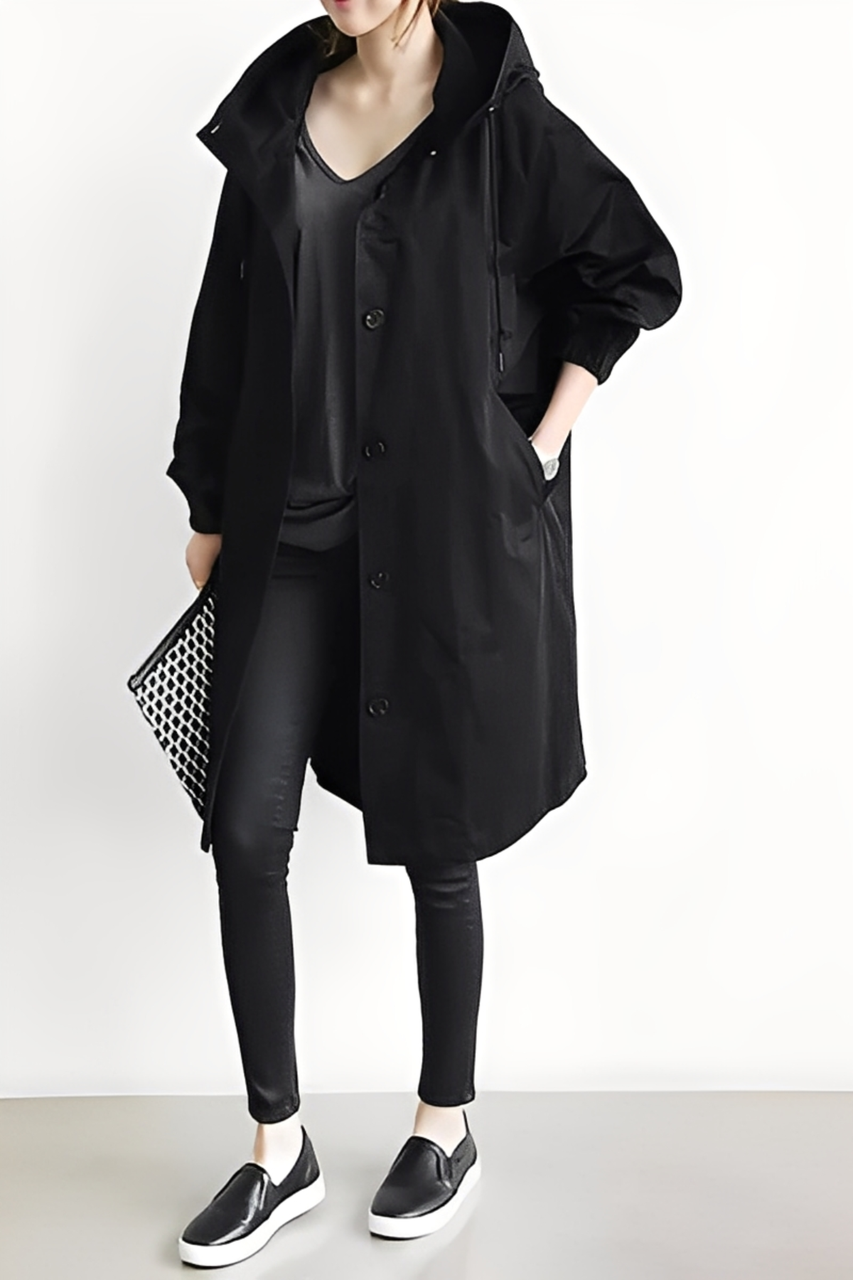 Evy - Dünner und eleganter wasserdichter Schutz für Frauen