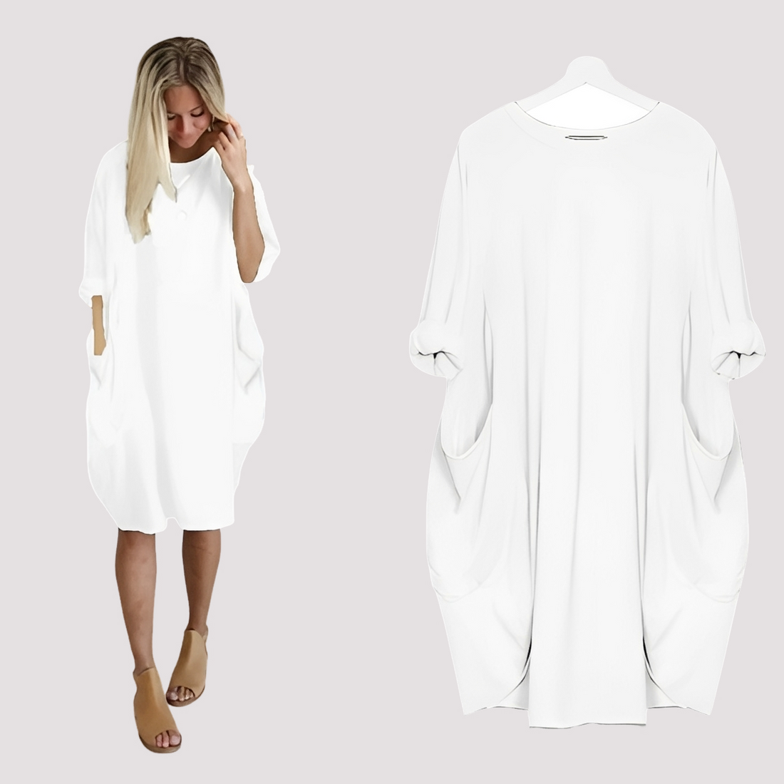 Kate - Vestido casual e solto para mulheres