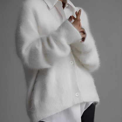 Catherine - Cardigan couture para mulher