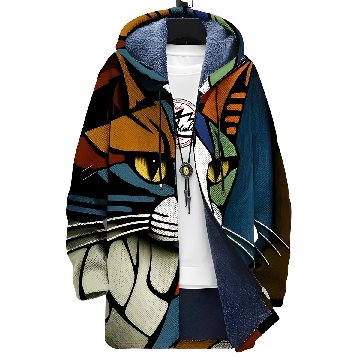 Braiden - Jaqueta masculina estilosa e colorida