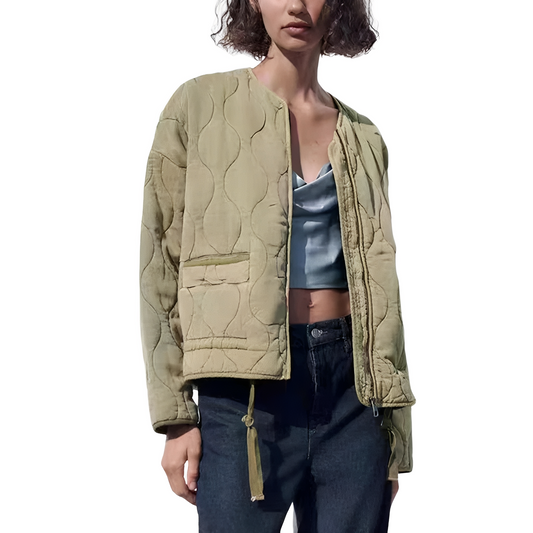 Chloe - Elegant loose padded jacket for women