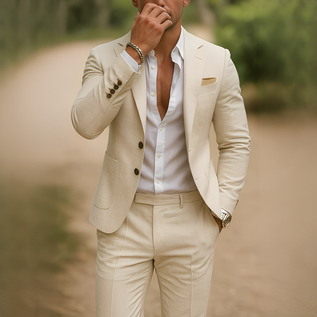 Hanzel - Conjunto de duas peças formal para homem