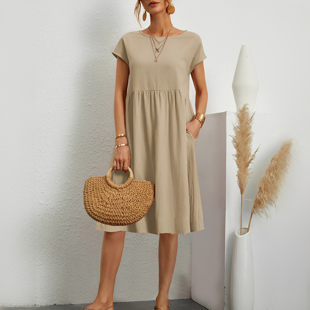 Evalyn - Vestido Midi Elegante