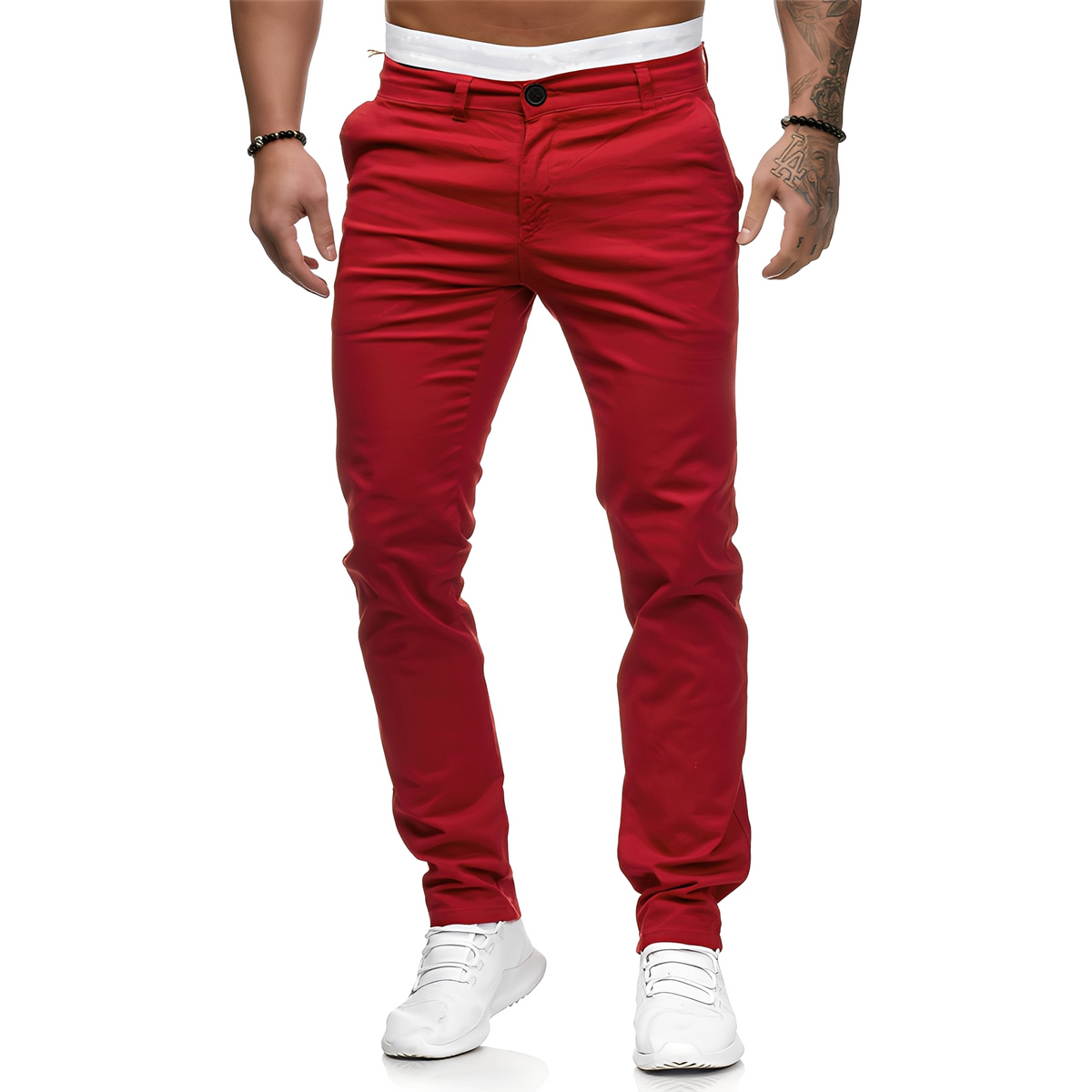 Colby - Calça confortável de corte estreito