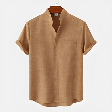 Hayden - Camisa Polo Lisa com Botões