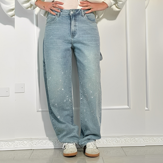 Gigi - Jeans oversize elegante para mulher