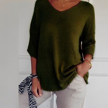 Melodia - Suéter largo e elegante para mulher