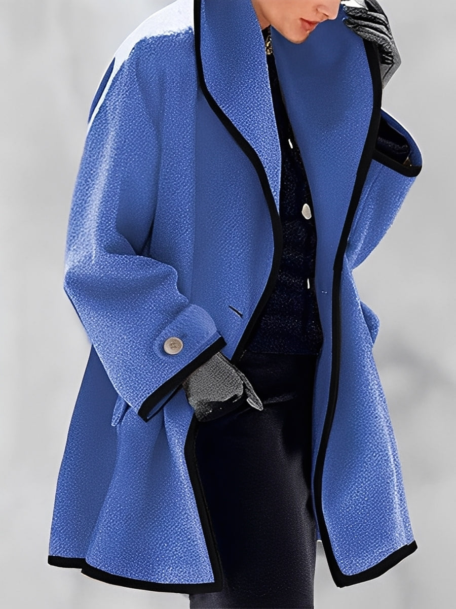 Mikayla - Casaco de lã quente com capuz para mulheres