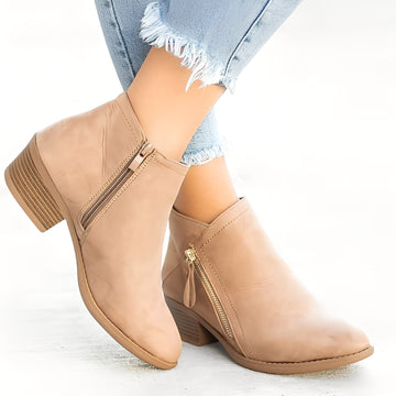 Mirabelle - Elegantes Botas com Fecho para Mulheres