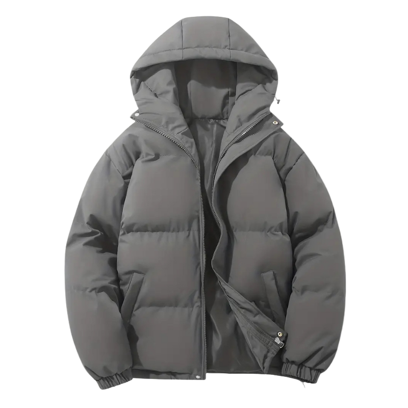 Lennard – Men's Quilted Jacket with Hood