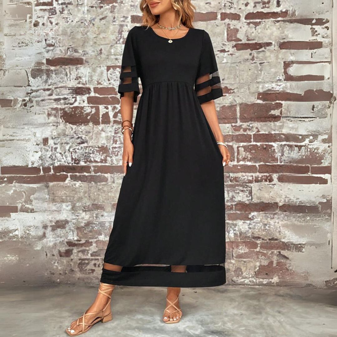 Amandine – Vestido Elegante com Efeito Disfarçador de Barriga