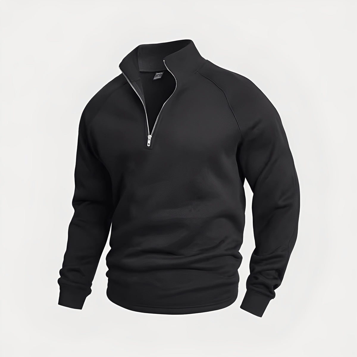 Wiley - Suéter masculino confortável com zíper
