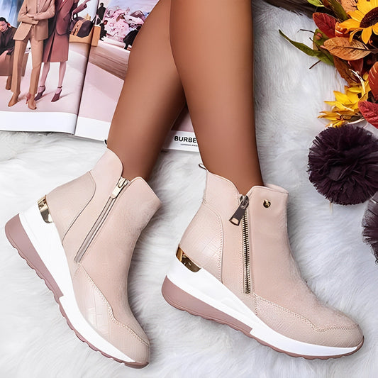 Yancy - Confortáveis Botas Casuais para Mulheres