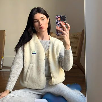 Vanessa - Colete confortável e quente
