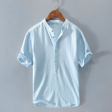 Ronald - Camisa de manga curta casual para homens