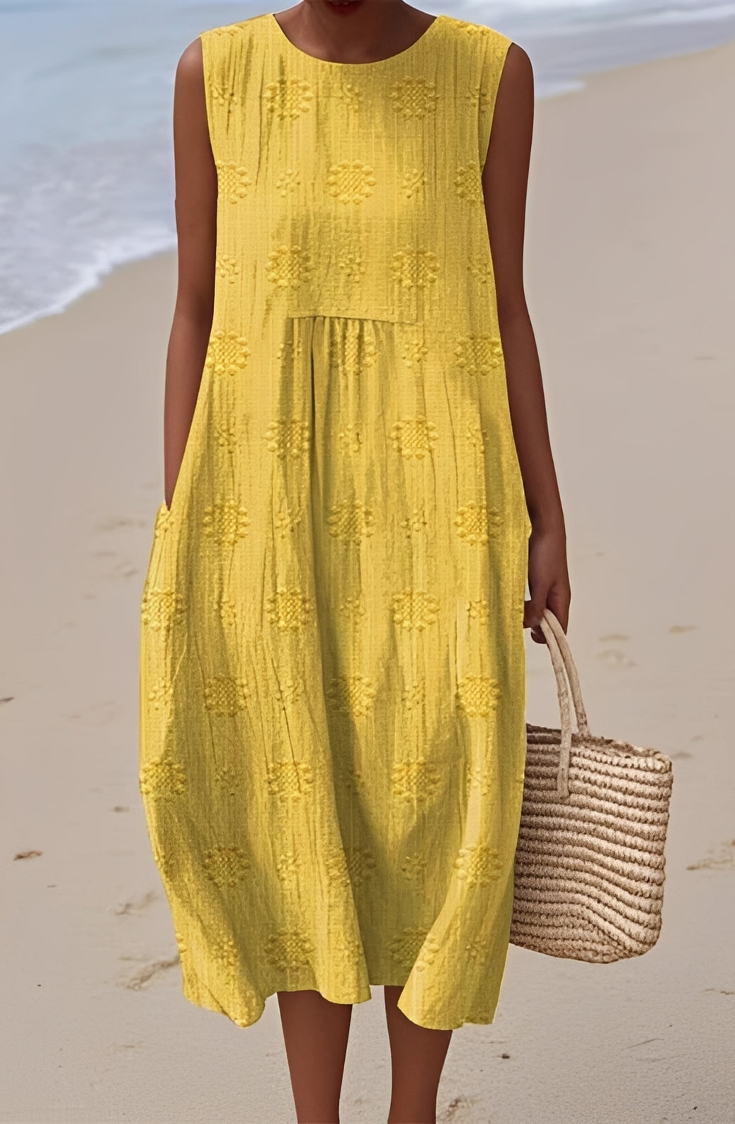 Vestido Feminino Clássico com Estampa Floral – Vestido Elegante para Dia a Dia, Passeios & Verão