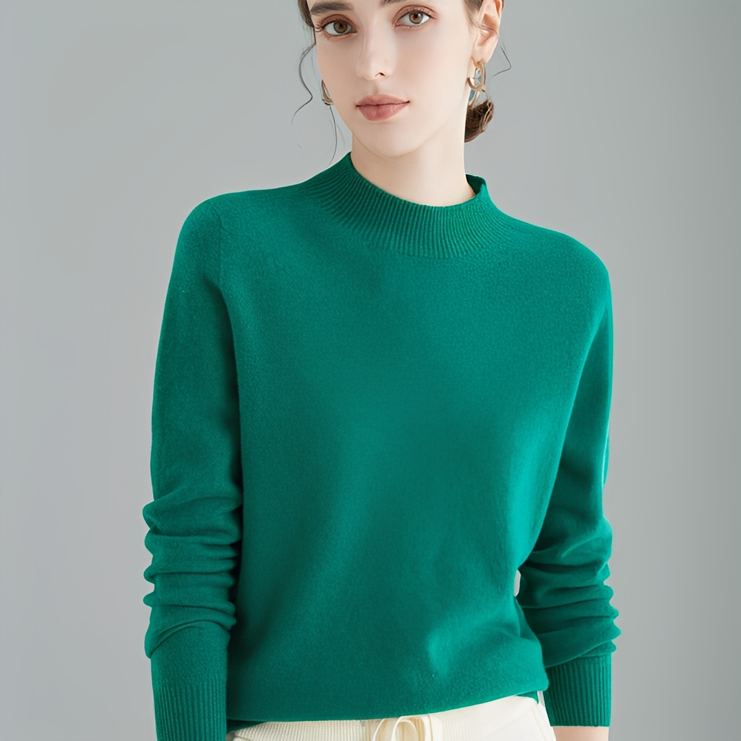 Chrystellene - Bequemer Rollkragenpullover aus Kaschmir für Damen