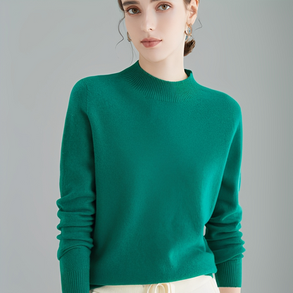 Chrystellene - Bequemer Rollkragenpullover aus Kaschmir für Damen