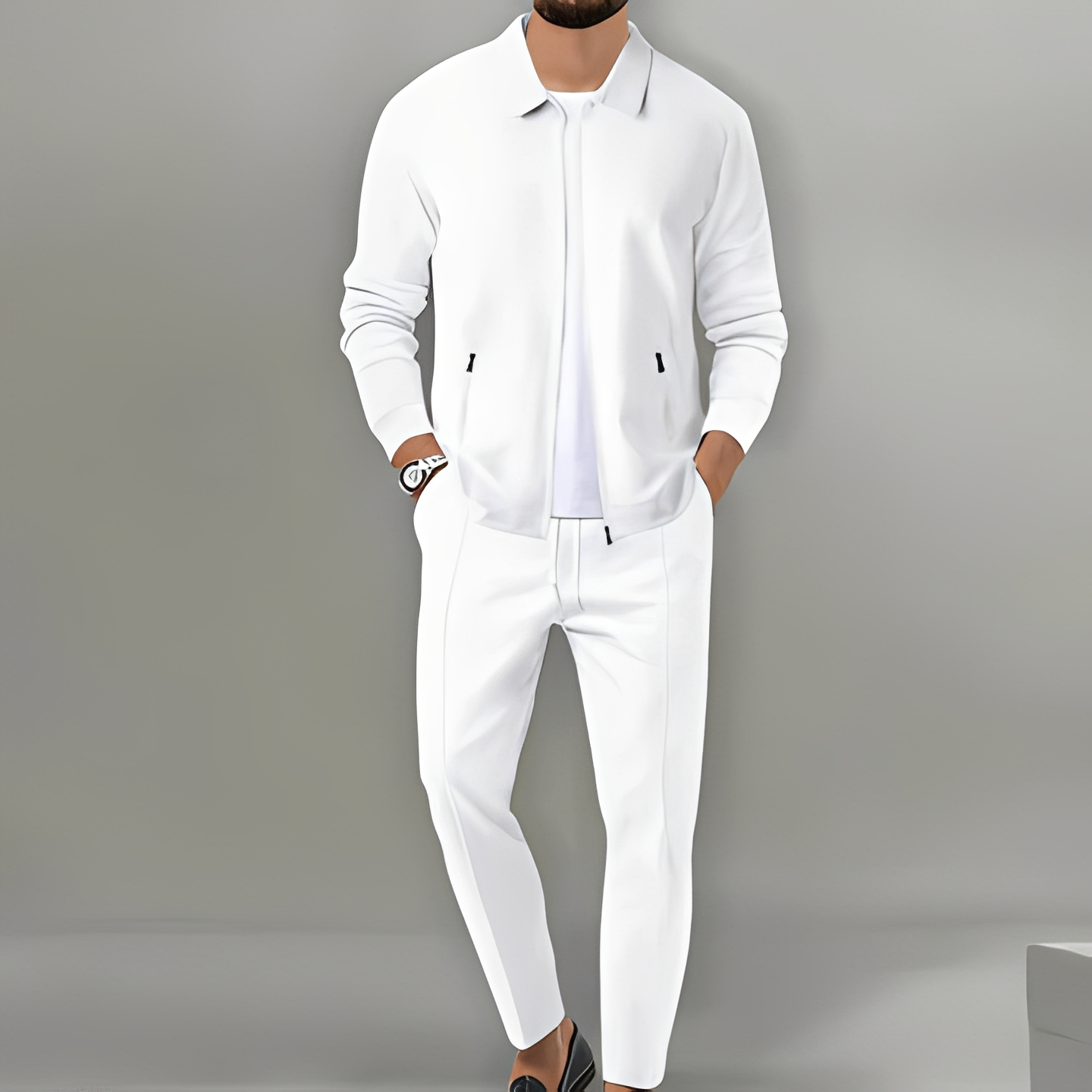 Khenzo - Traje descontraído tendência para homem