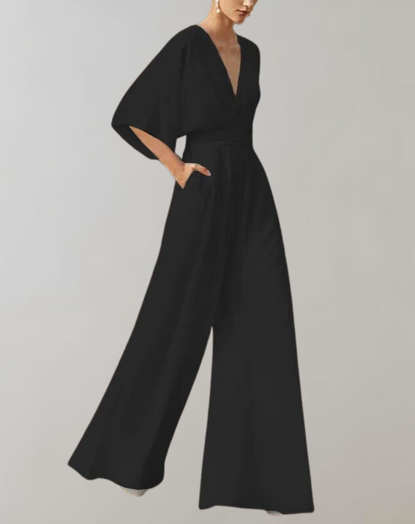 Melanie | Loose Jumpsuit with Wide Legs