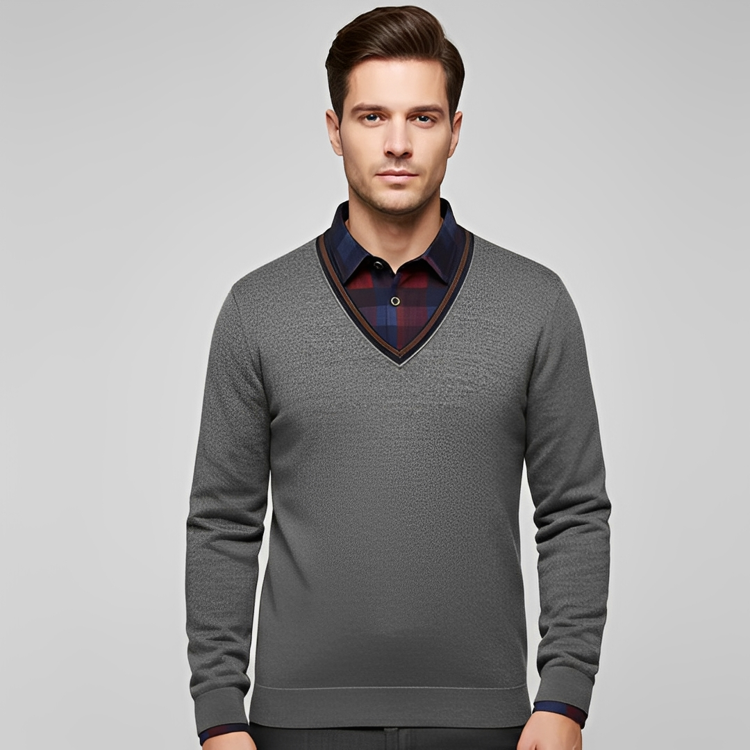 Elezer - Warm and elegant shirt for man