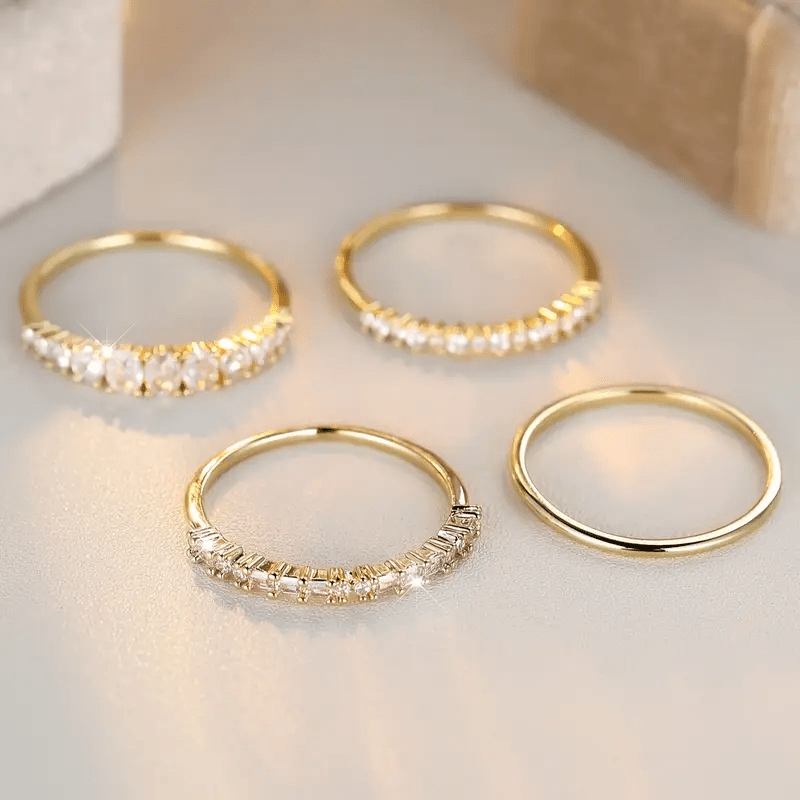 Elyna – Bagues élégantes avec détails brillants
