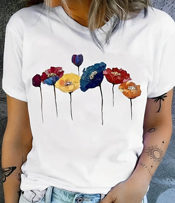 Julia - Camiseta estampada elegante para mulheres