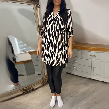 Desiree - Blusa Estilosa com Decote em V