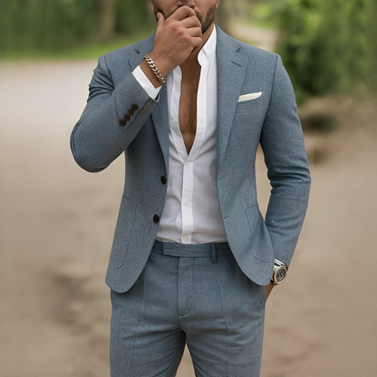 Hanzel - Conjunto de duas peças formal para homem