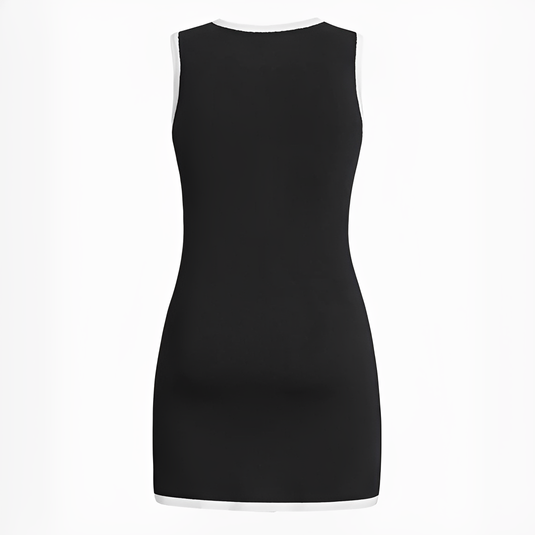Delilah - Elegante vestido curto sem mangas