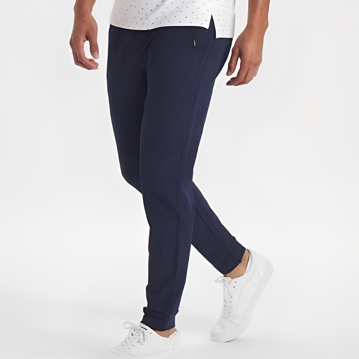Willard - Calça elástica em corte slim-fit